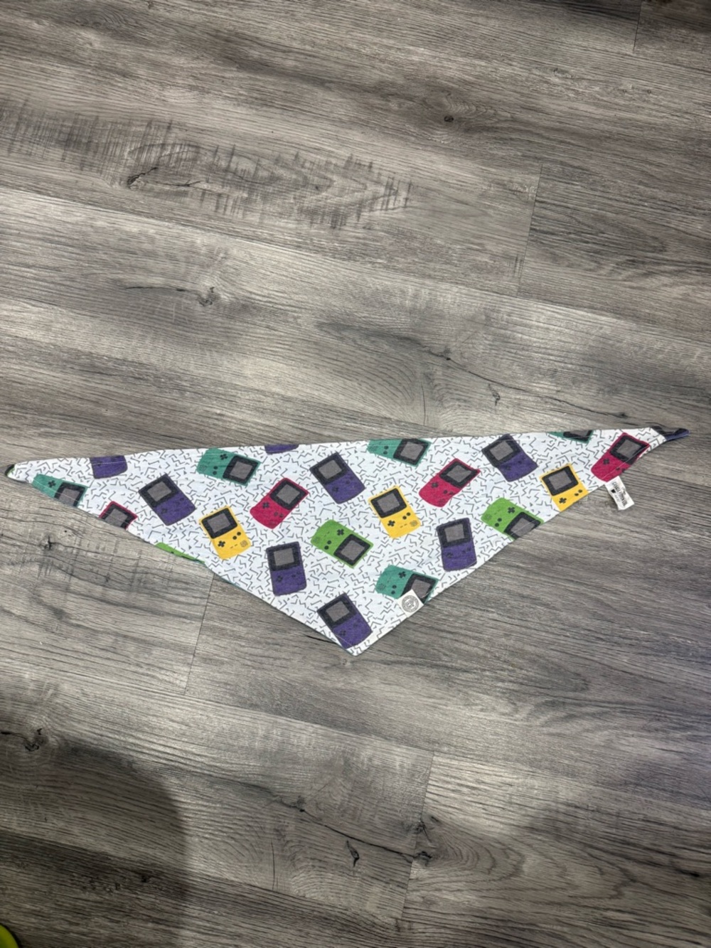 Retro Game Console Dog Bandana - Multicolor
